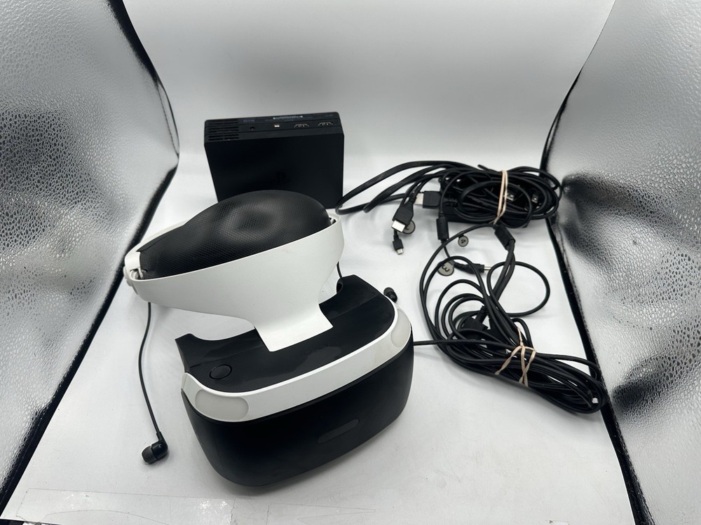 Sony Playstation VR White Console Gaming System CUH-ZVR2 No Controllers READ PLS