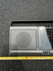 Tested- Works! Emerson AM/FM/TV Radio ( Ac power Or Battery) AR2460