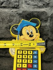 Radio Shack 23-582 Mickey Mouse Calculator Hong Kong Vintage Nostalgia USED