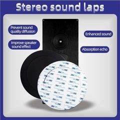 1 or 4 Pcs 6.5″ Foam Speaker Enhancer Fast Rings Fits for 6″ 6.5″