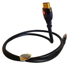 Monster Cable 1000 HDX Ultra High Speed HDMI Cable 4 Ft – 3D – 4K – 15.8 Gbps