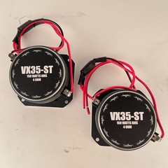 USED SKAR AUDIO VX35-ST 3.5-INCH 500 WATT TITANIUM BULLET SUPER TWEETERS – PAIR
