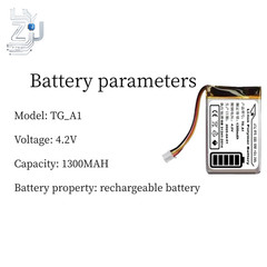 4.2V 1300MAH Battery for Tmall Genie TG_A1 Smart Speaker 553450 Fast Delivery