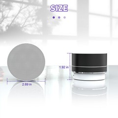 Mini Bluetooth Speaker Portable & Rechargeable Wireless Stereo Bass USB/TF/FM