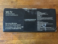 Western Digital WD TV HD Media Player WD00AVN 1080p