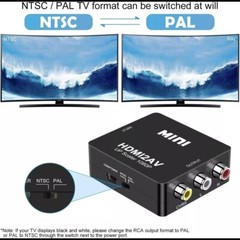 HDMI2AV Mini Converter HDMI To AV Adapter HDMI to RCA 1080P HD Video Audio