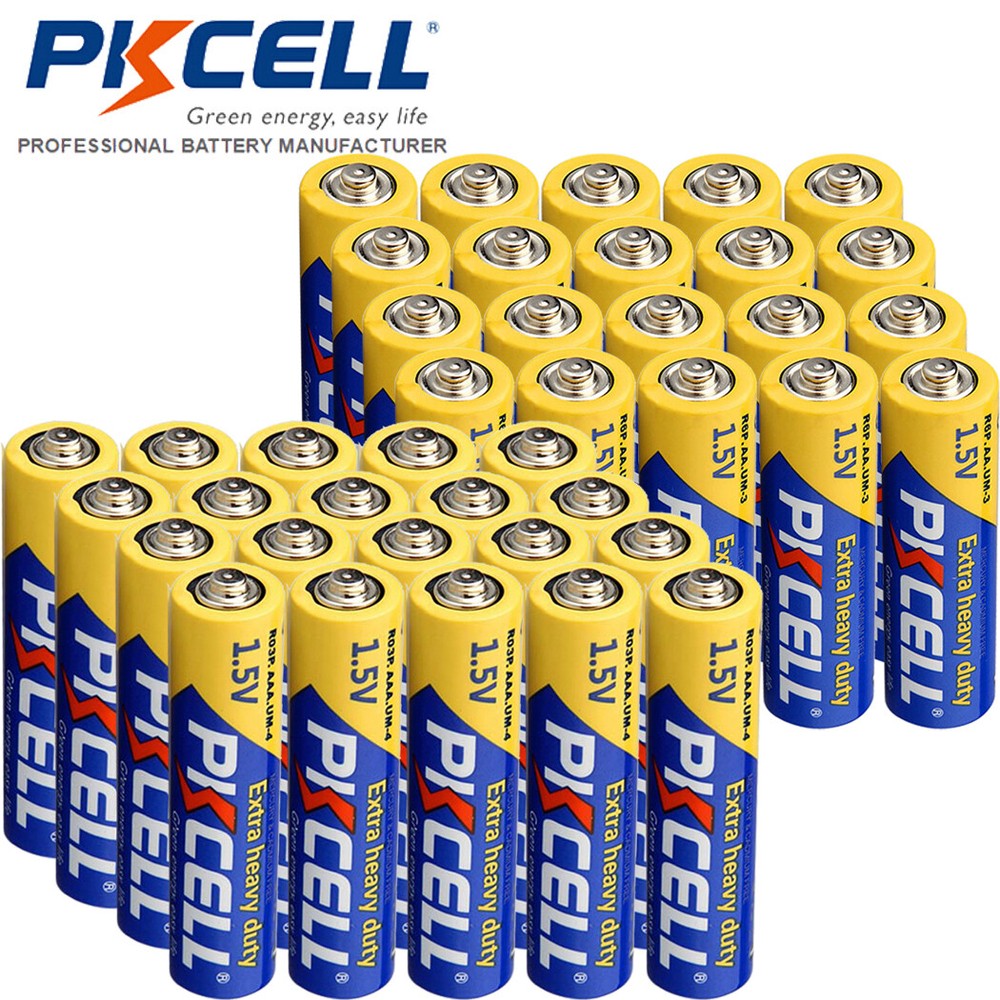 Up to 100x 1.5V AA AAA Batteries R03P R6P PC1500 E92 Zinc-Carbon for Toys Remote