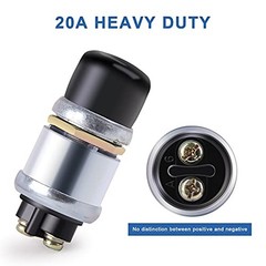 Weatherproof Engine Push Button Start Switch 12V Starter Push Button Momentary