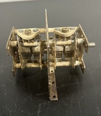 Radio Condenser Co. N/A Variable capacitor, dual 2-gang. Tuning.