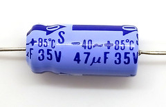 Ace Capacitors 844D 47uf 35V 5 Pc Lot