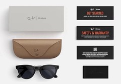 RAY-BAN Meta GEN2 AI HEADLINER Smart Sunglasses Black/ Sapphire Blue Transitions