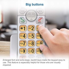 AT&T 3 Handset Cordless Home Phone System Caller ID Call Waiting Speakerphone