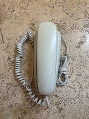 VTG General Electric GE Slimline Easy Dial Buttons White Phone 29253GE1-A White