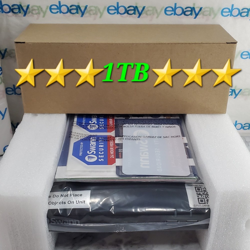 ✅️⭐️ Swann DVR8-4680RN 8-Ch Digital Video Recorder Up To 1080p DVR-4680 1TB HDD