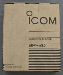 Icom SP-30 20W Large 4″ External Speaker Brand New Sealed Free Ship