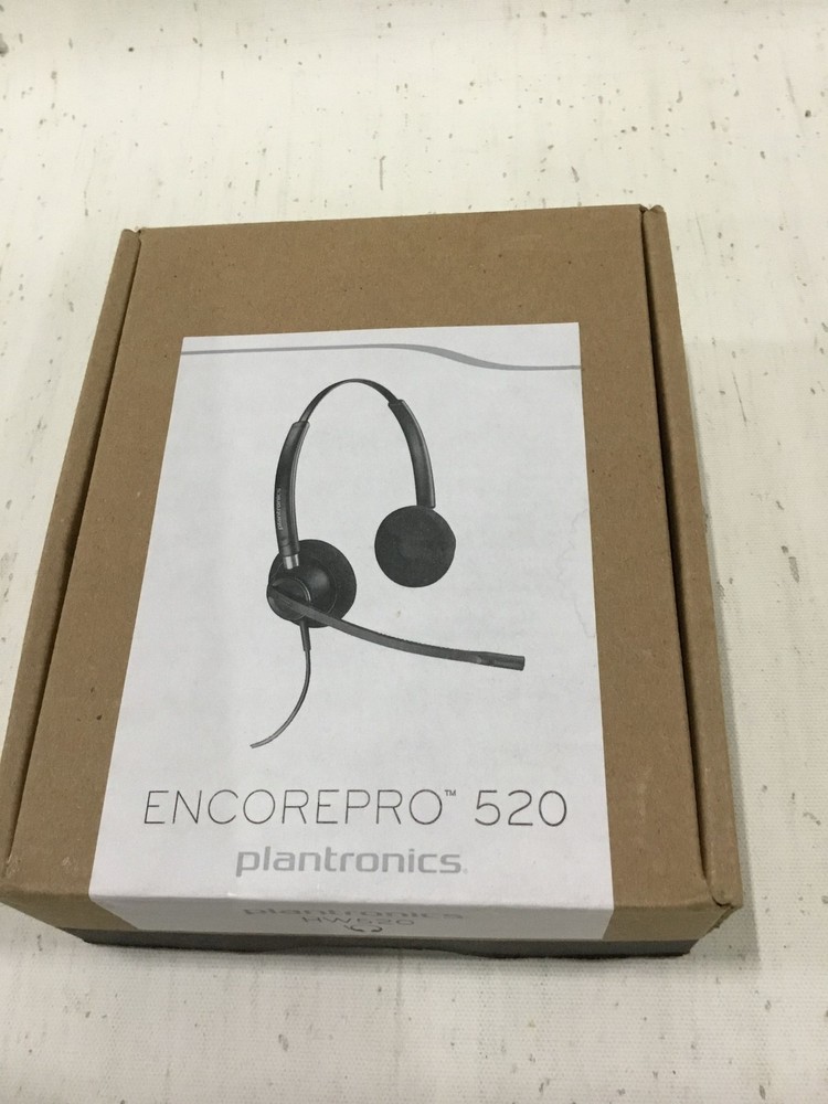 Plantronics Encore Pro 520 – HW520 Binaural Headset 89434-01 / New