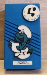 VINTAGE 1982 SMURFS AM RADIO WITH HEADPHONES TESTED WORKS CARTOON HONG KONG MADE