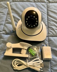 P2P Wifi Plug and play IP Camera – White – New Open Box