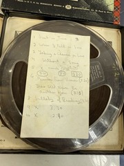 Vintage Scotch Knight Reel to Reel Tape Lot 7″ Plastic Reels 1950s Audio 6pc