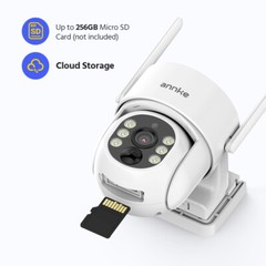 ANNKE 5MP HD Wireless 5X Optical Zoom PTZ Security Camera Two-Way Audio Wifi