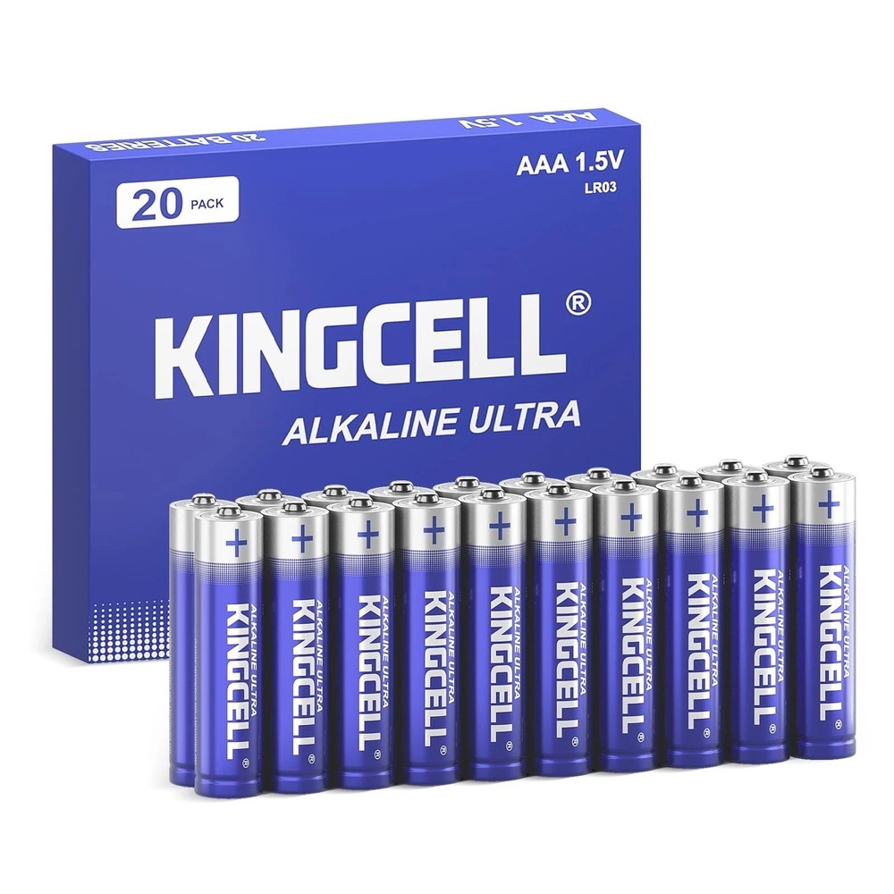 20pc AAA Batteries 1.5V Triple A Battery 10 Years Shelf Life Alkaline Remote Toy
