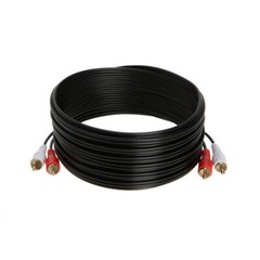 2 RCA Male to 2 RCA Male Stereo Audio Cable TV PC Speakers DVD Multipack – LOT