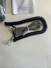 Vintage AT&T 210 Black Trimline Corded Telephone Retro Pushbutton New