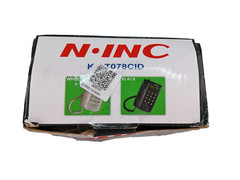 N.Inc White Corded Landline Phone Caller ID KX-T078CID Auto Redial Large Buttons