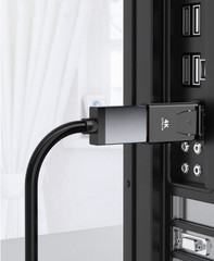 DisplayPort to HDMI Adapter – 4K HD Video Converter for PC Monitors and Projecto