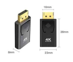 2 x Display Port to HDMI 4k Displayport DP HDMI Cable Adapter Video cord HDTV PC