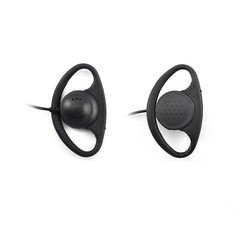 10x D-shaped Earpiece headset with PTT for Motorola GL200, EX500, EX600