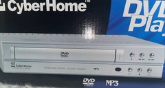 Cyber Home Progressive Scan CH DVD300 DVD Player CD MP3 JPG Never Used