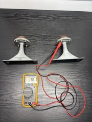 Jensen 16-ohm Alnico horn tweeters RP-106 with RP-103 metal horn, working