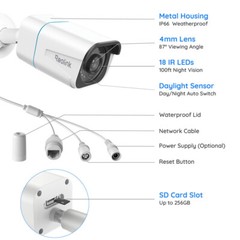 Reolink RLC-810A 4K 8MP PoE Security Camera Smart Detection Night Vision
