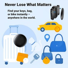 GPS Tracker for Vehicles 1PC Car GPS Tracking Device Mini Hidden for Android IOS