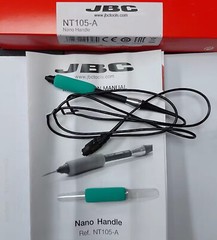 1PC NT105-A Nano Handle For use with NASE and NANE soldering stations only
