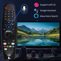 Replacement Voice remote MR20GA AKB75855501 For LG Smart TV with Pointer wheel