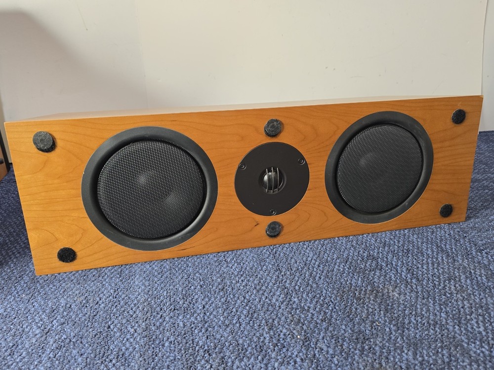 LINN KAN Trikan Center Channel Speaker Bi-amp Passive High End Audiophile Maple