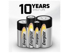 C Batteries 12 Pack Alkaline Long-Lasting Household Power Emergency Use