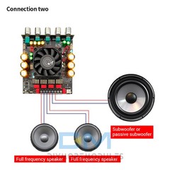 NEW 300W+300W+600W Bluetooth Power Amplifier Board 2.1CH Audio TPA3255 Module