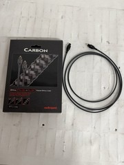 Audioquest Carbon Optical Cable In Original Box 1.5m 5’ FREE SHIPPING