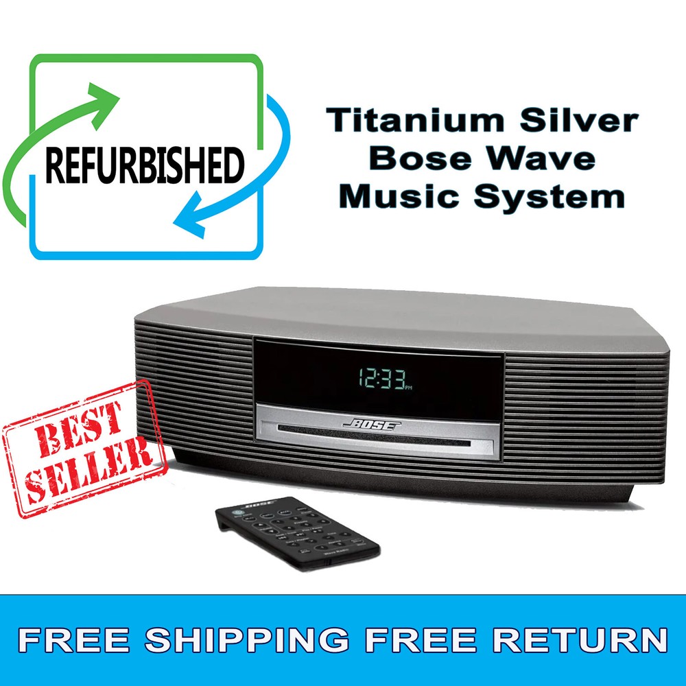FULLY REFURBISHED Bose Wave Music System AM/FM Radio and CD Player AWRCC1