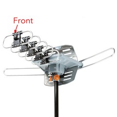 Limited Offer Outdoor TV Antenna Pole Motorized HDTV 4K 360° HDTV Antenna + Pole