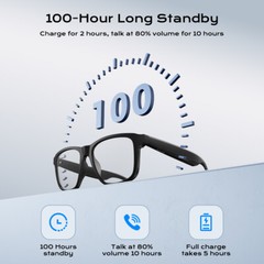 🥇Smart Glasses Photochromic Lenses Bluetooth Call Glasses Audio Eyewear Headset