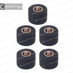4PC/Set Tape Recorder Pinch Roller for Sony Akai Pioneer Cassette Pulley Player