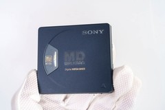Sony MZ-E55 MD Minidisc Walkman (Midnight Blue/Black) [DEMO / PLAYS]