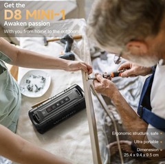 WKING D8 Mini Bluetooth Speaker 30W RMS(60W Peak) Portable Wireless Loud Speaker