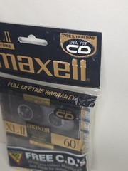Maxell XLII High Bias Audio Cassette Tapes 2-Pack