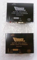 Vanco 280544 VGA Extender w/ Audio over CAT5e CAT6 Up to 500ft NEW