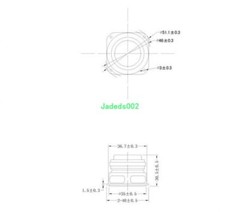 2pcs 1.5″inch 40mm 10W 4Ω full-range speaker 4ohm HiFi loudspeaker